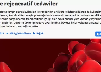 Ozonlu PRP & Ozon İle Rejeneratif Tedaviler